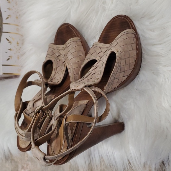 Bottega Veneta  platform slingback sandals heels shoe  size 39 - Picture 13 of 16